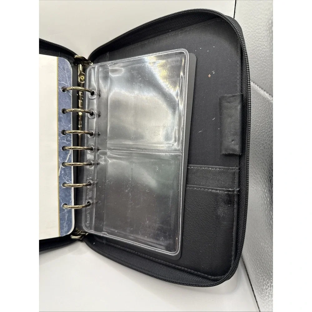 Franklin Quest Planner Binder Genuine Leather 10